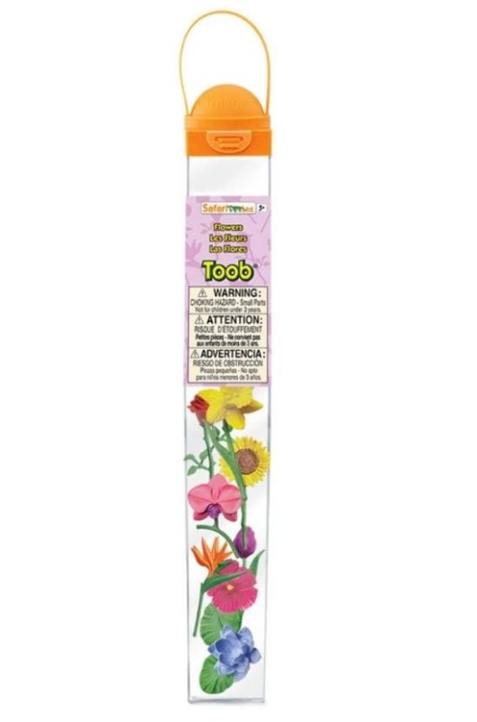 Safari Ltd - Figurki w tubie - Kwiaty 682904