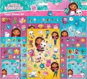 Koci Domek Gabi - Zestaw 500 naklejek 30862