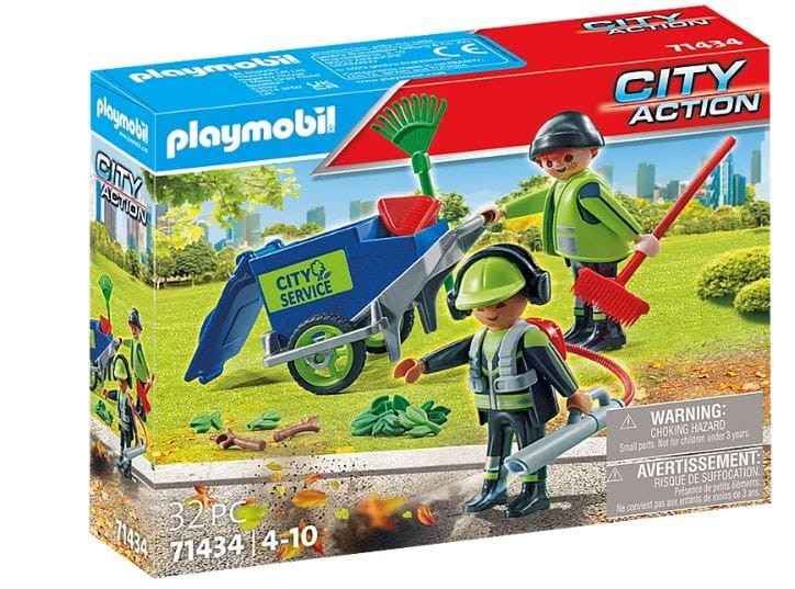 Playmobil City Action 71434 Zespół sprzątający miasto