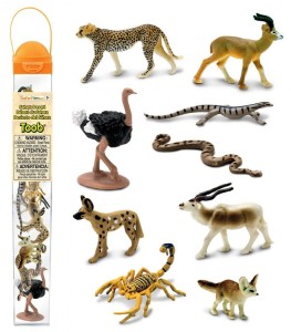 Safari Ltd - Figurki w tubie - Zwierzęta pustyni 00445