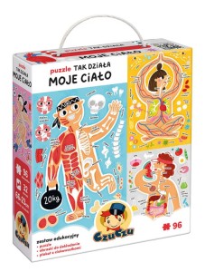CzuCzu - Puzzle 96 el. - Tak działa moje ciało 492429