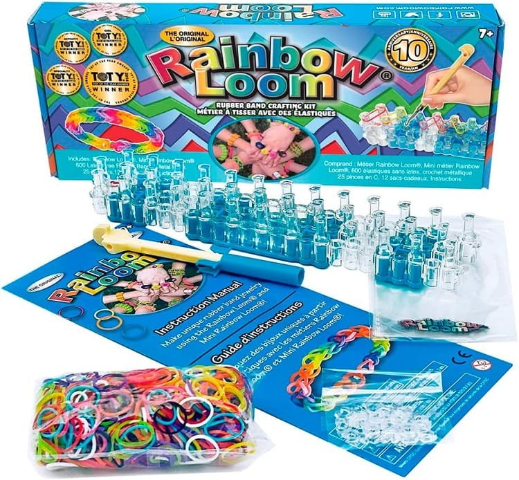 Rainbow Loom - Zestaw do robienia bransoletek 20103
