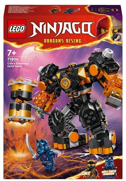 LEGO NINJAGO 71806 Mech żywiołu ziemi Cole’a