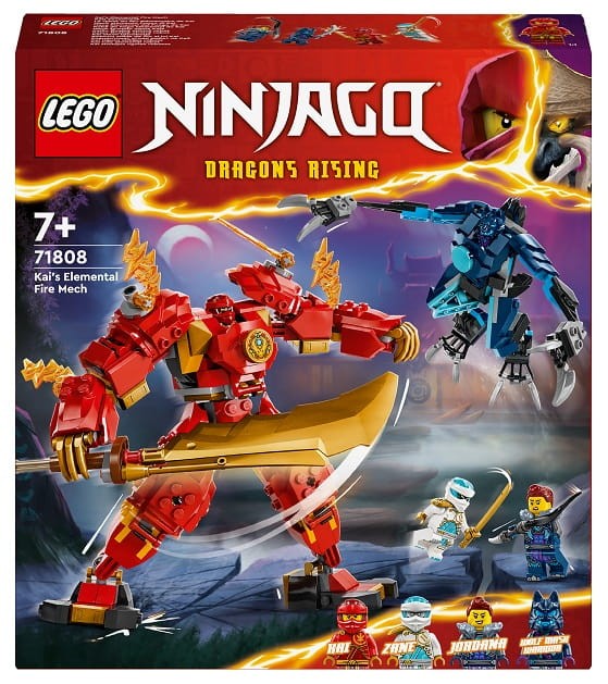 LEGO NINJAGO 71808 Mech żywiołu ognia Kaia