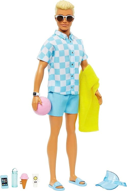 Barbie - Ken na plaży + akcesoria HPL74