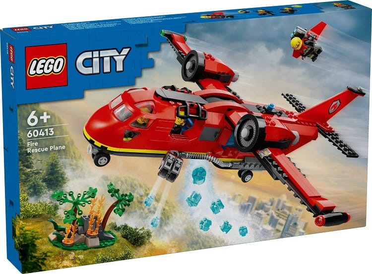 LEGO City 60413 Strażacki samolot ratunkowy