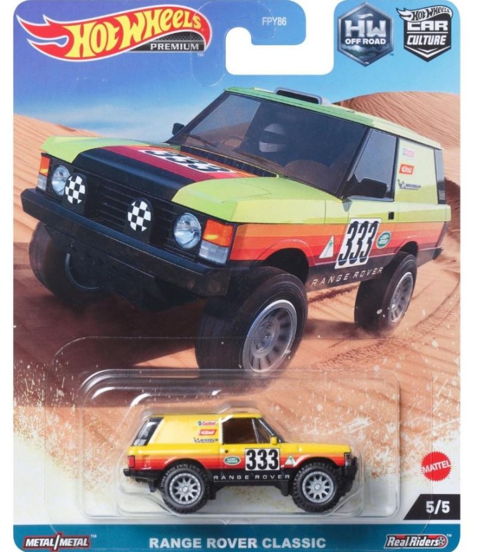 Hot Wheels - Car Culture - HW Off Road - Range Rover Classic - FPY86 HKC71