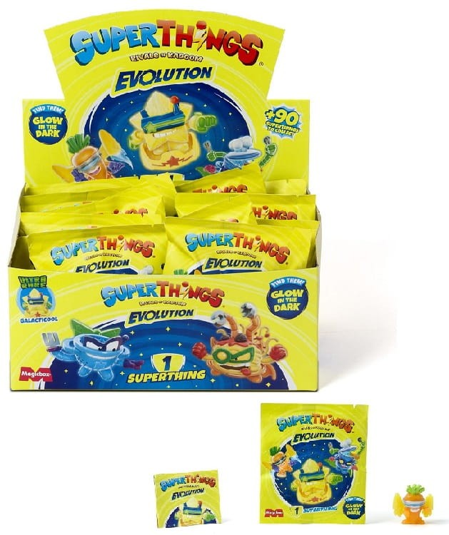 Super Things – Evolution 13 seria Super Zings – Zestaw 25 SASZETEK 31209