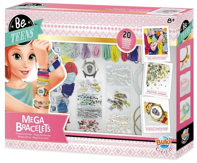 BUKI – Zrób to sam - Mega zestaw do robienia bransoletek BE003