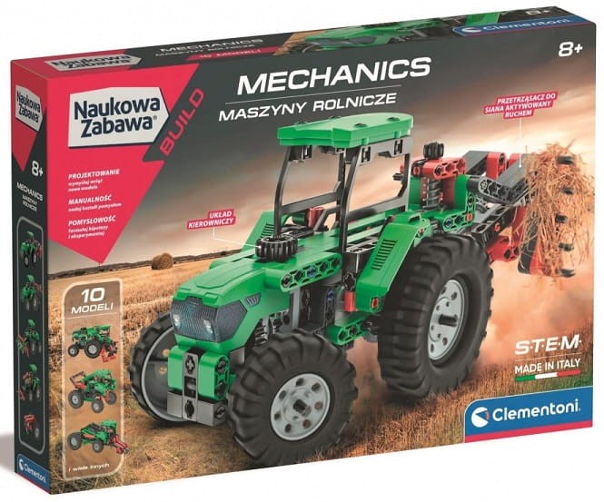 Clementoni - Naukowa Zabawa - Maszyny rolnicze 50794