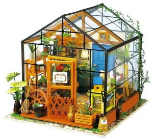 Robotime - Model 3D - Szklarnia LED DG104