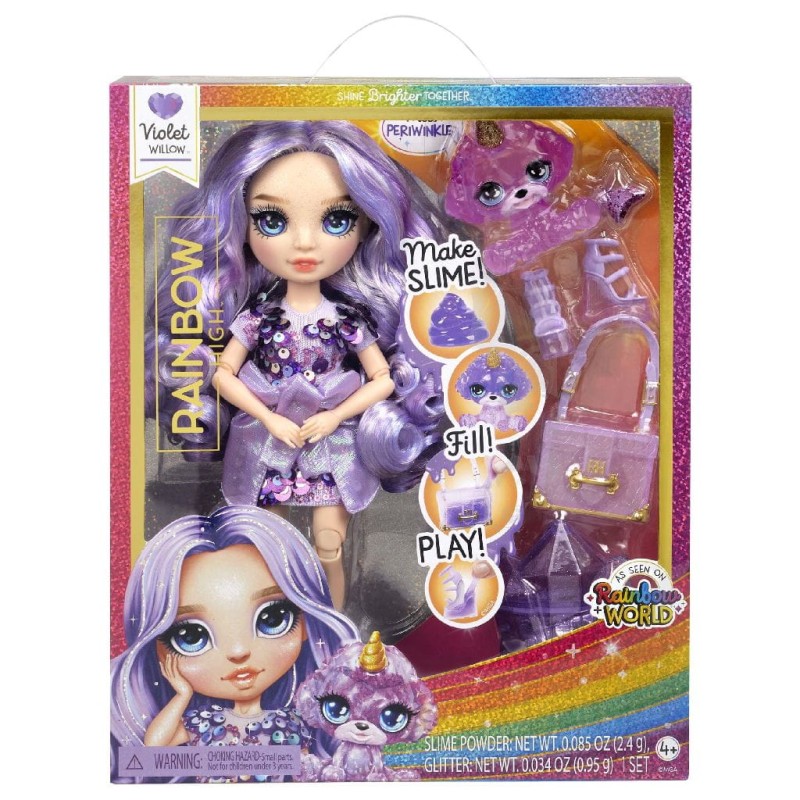 Rainbow High – Lalka Violet Willow + akcesoria 20223