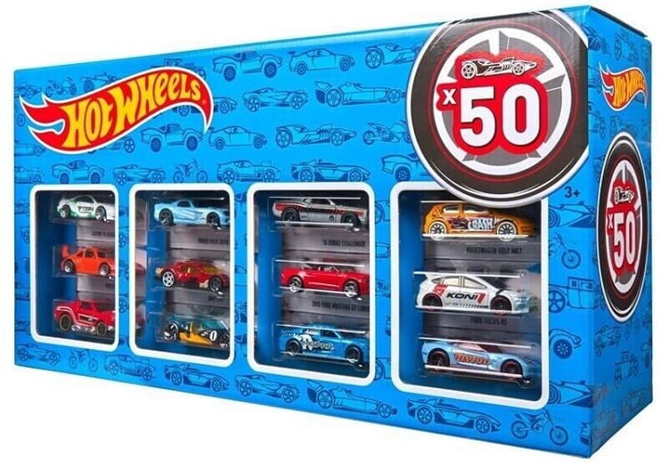 Hot Wheels - Zestaw 50 resoraków CGN22