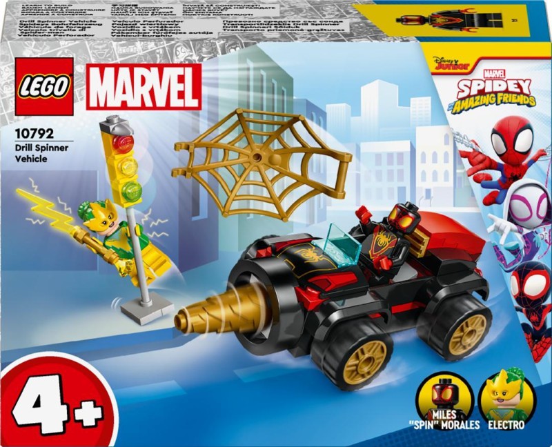 LEGO Marvel 10792 Spidey i super-kumple: Pojazd wiertłowy