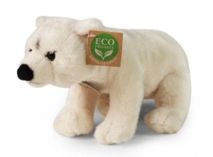 Rappa 230927 Maskotka pluszowy niedźwiedź polarny 22 cm