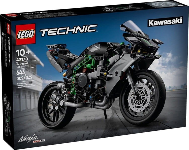LEGO Technic 42170 Motocykl Kawasaki Ninja H2R
