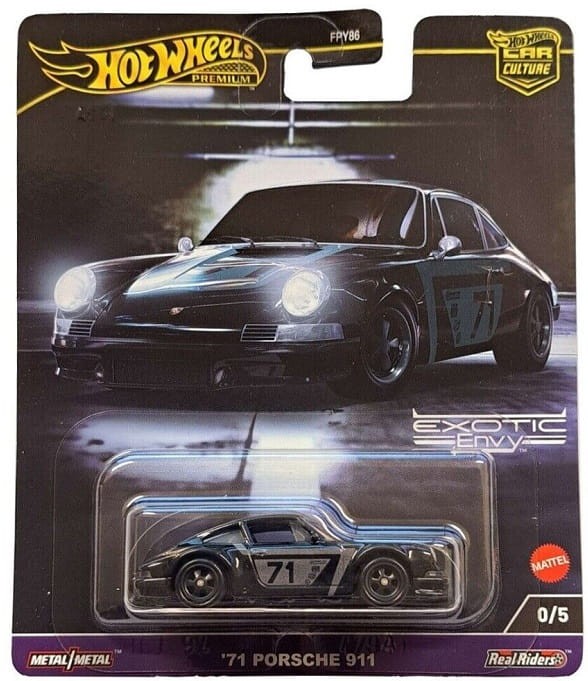 Hot Wheels CHASE - Car Culture - Exotic Envy - '71 Porsche 911