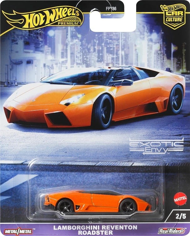 Hot Wheels - Car Culture - Exotic Envy - Lamborghini Reventon Roadster FPY86 HKC76