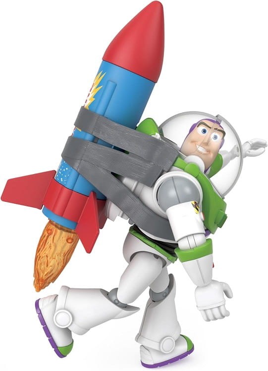 Toy Story - Interaktywna figurka Buzz Astral z rakietą HTR73