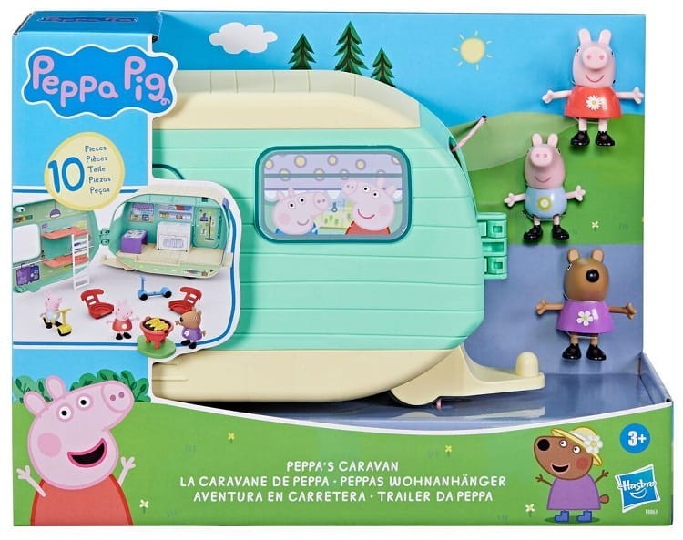 Świnka Peppa - Kamper + figurki F8863