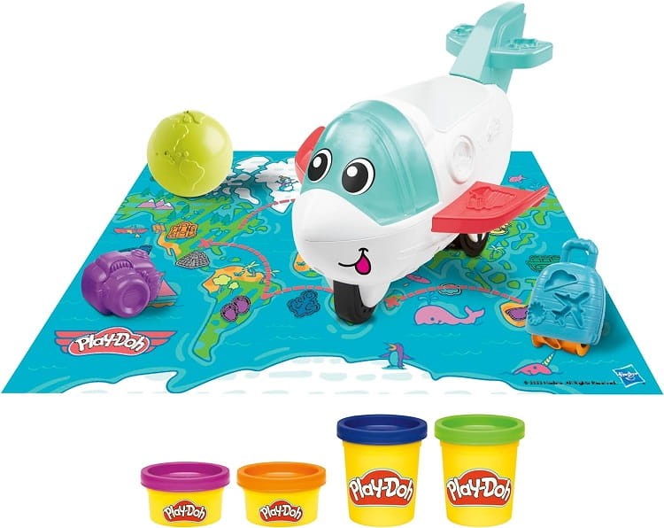 Play-Doh - Zestaw z ciastoliną - Samolot F8804