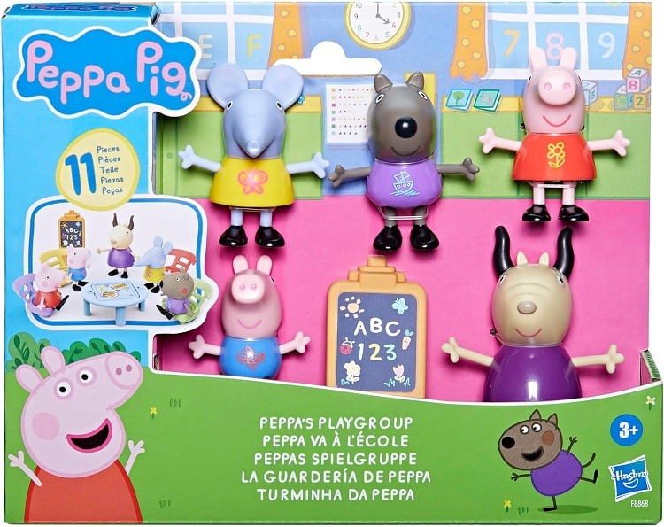 Świnka Peppa - Zestaw figurek z akcesoriami - Klasa F8868