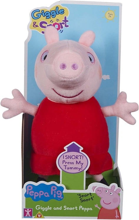 Świnka Peppa - Maskotka z dźwiękiem - Peppa 07516