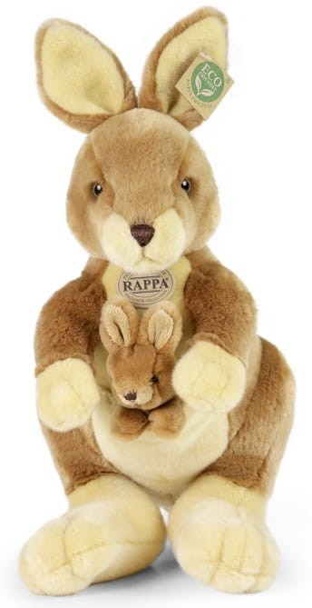 Rappa 222656 Maskotka Kangur z dzieckiem 37 cm