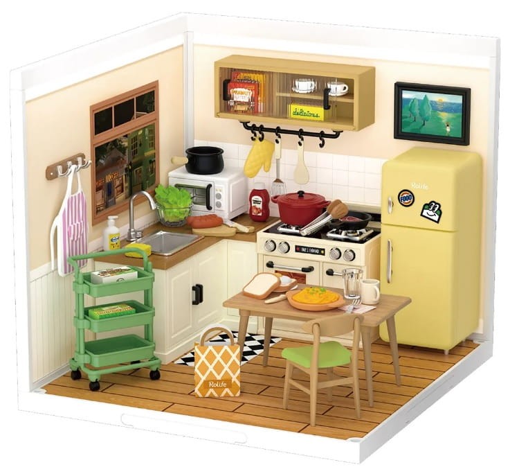 Robotime - Model 3D - Kuchnia DW008