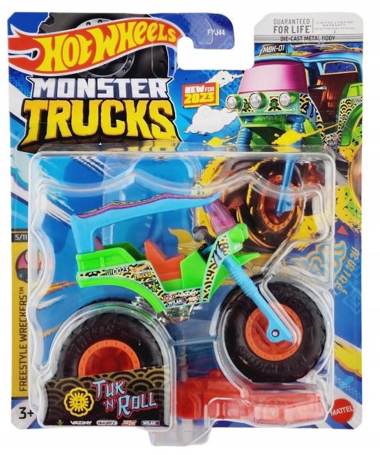 Hot Wheels - Monster Trucks - Tuk 'N' Roll - FYJ44 HKM38