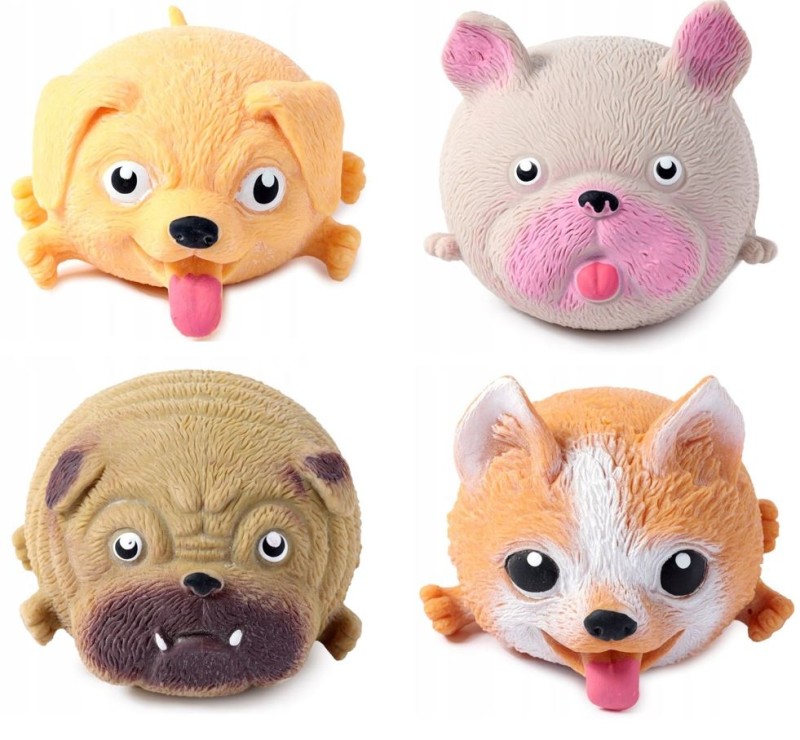 Gniotek - Szczęśliwy Pies - rozciągliwy antystresowy squishy - TY893