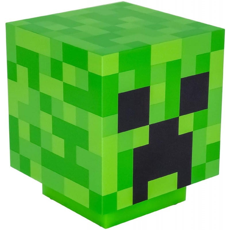 Minecraft – Lampka LED z dźwiękiem Głowa Creepera 42294