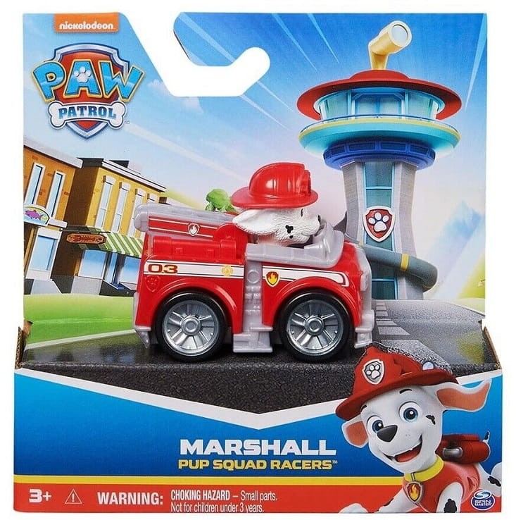 Psi Patrol - Pup Squad Racers - Marshall w radiowozie 24557