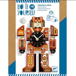 DJECO 07984 Zrób to sam – Zegar Robot