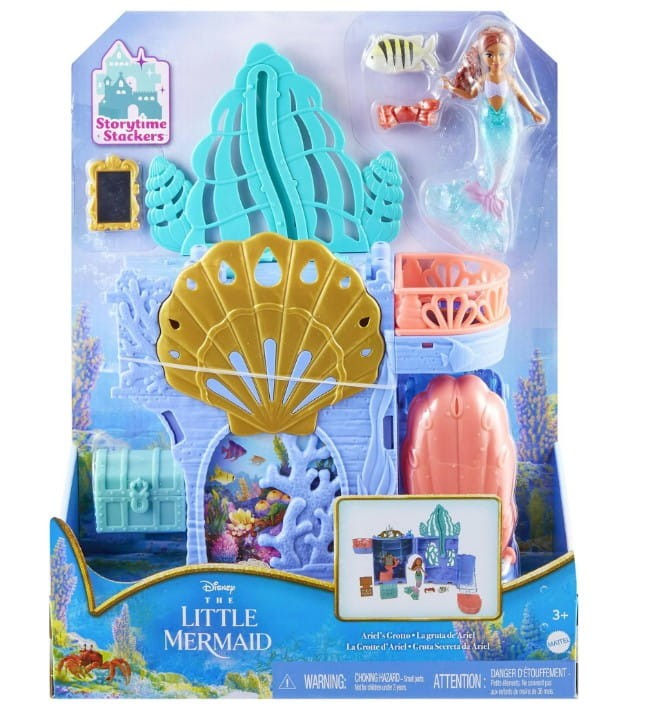 Mattel Mała Syrenka - Zestaw - Podwodny zamek Arielki HLX16