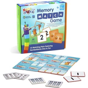 Learning Resources - Number Blocks - Memory nauka liczenia HM95399-UK