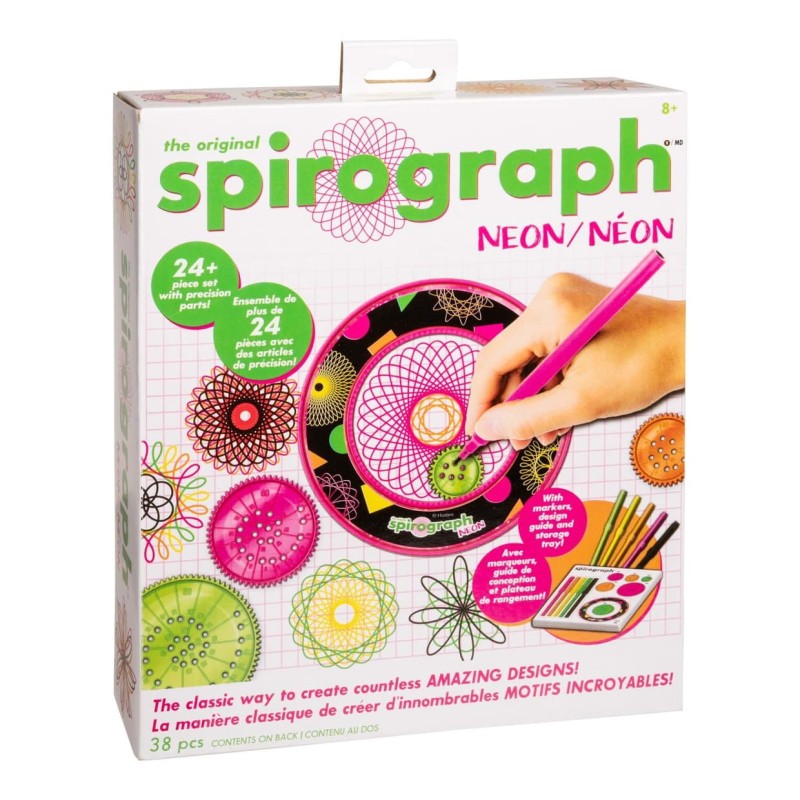 Hasbro – Spirograf – Zestaw do rysowania - Neon SP104