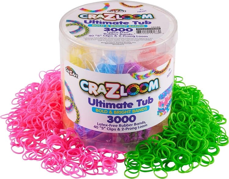 Cra-Z-Art - Zestaw gumek do bransoletek Cra-Z-Loom 19186