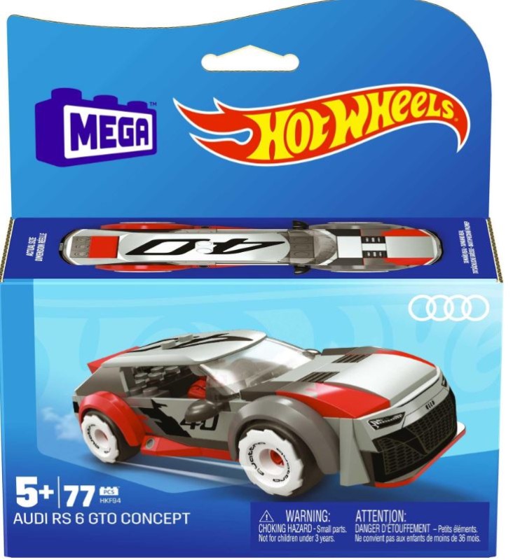 Mega Construx – Klocki Hot Wheels – Audi RS6- HKF94