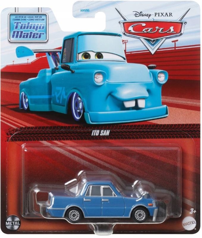 Cars Auta - Samochodzik Tokyo złomek - Ito San - DXV29 HKY52
