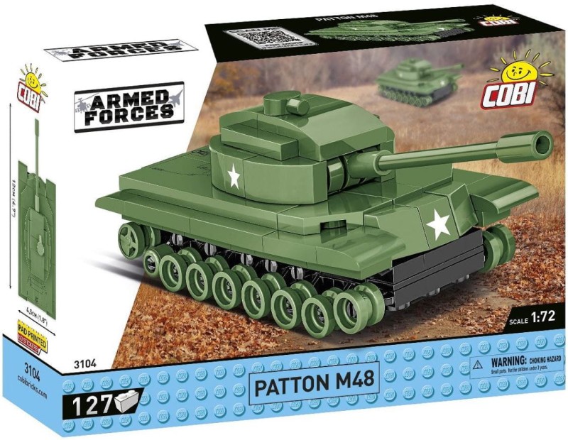 COBI Armed Forces - Czołg Patton M48 - 3104