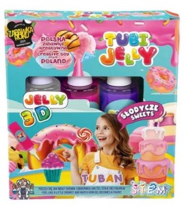 TUBAN - Zestaw Tubi Jelly słodycze 3 kolory-  3170
