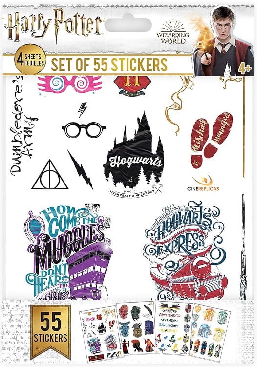 Harry Potter - Zestaw 55 naklejek CR5200