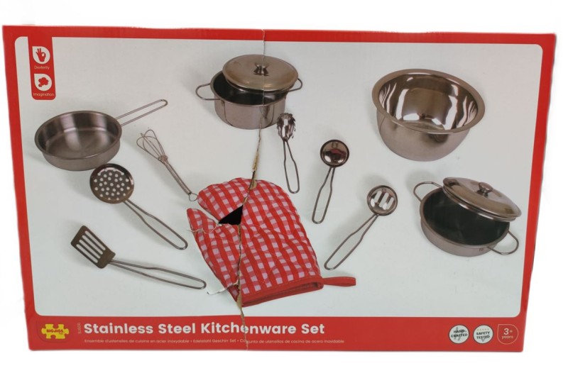 OUTLET - BigJigs BJ606 Zestaw Naczyń do gotowania