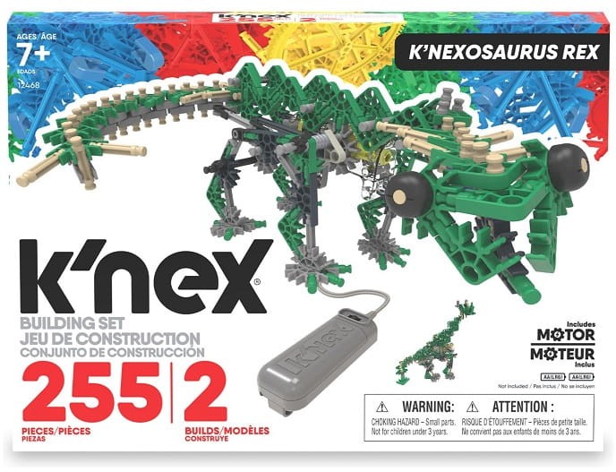 K’Nex - Klocki konstrukcyjne - Zestaw 255 el. K'Nexosaurus Rex 12468