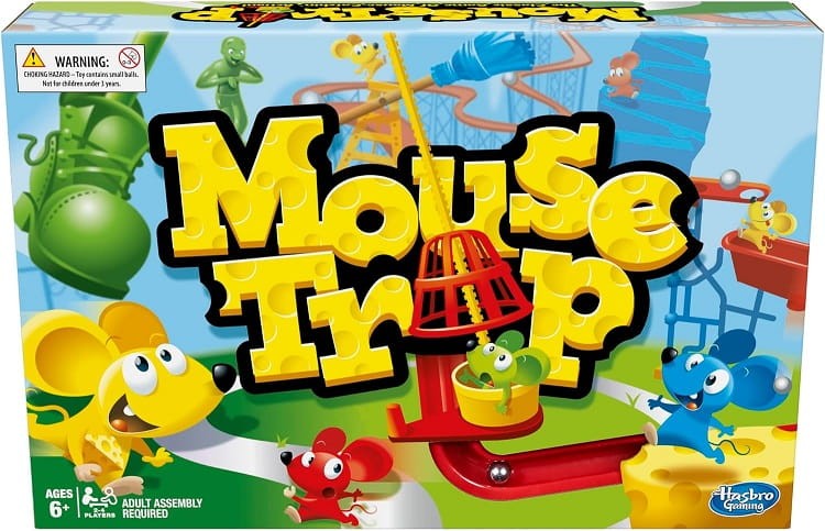 Hasbro - Gra Mouse Trap - Pułapka na myszy C0431