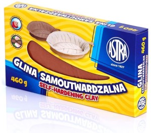 Astra - Glina samoutwardzalna 460g terakota - 0073