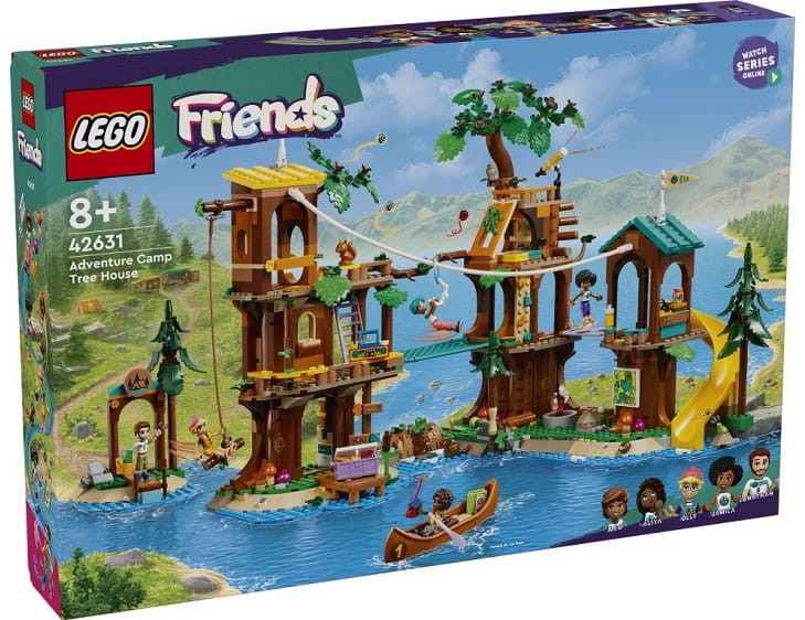 LEGO Friends 42631 Domek na drzewie na obozie kempingowym