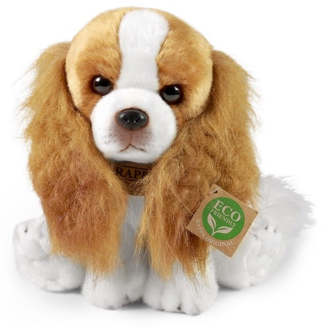Rappa 231320 Realistyczna maskotka Pies Cavalier 28 cm