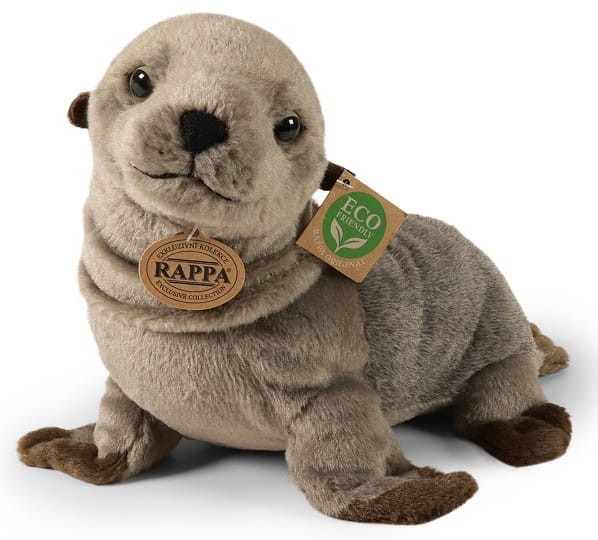 Rappa 231252 Realistyczna maskotka Foka Uchatka 30 cm